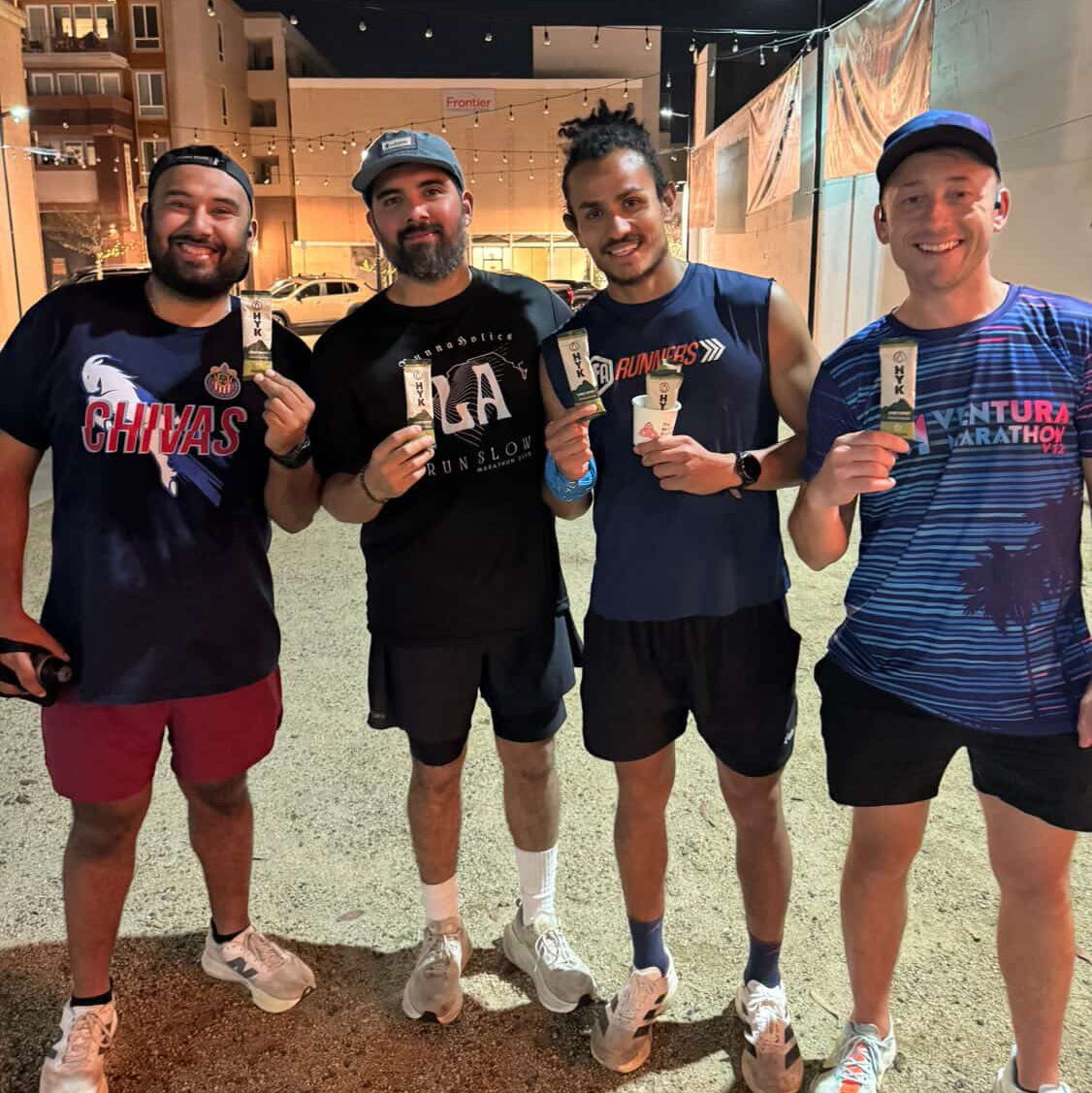 LA Marathon prep using HYK electrolytes