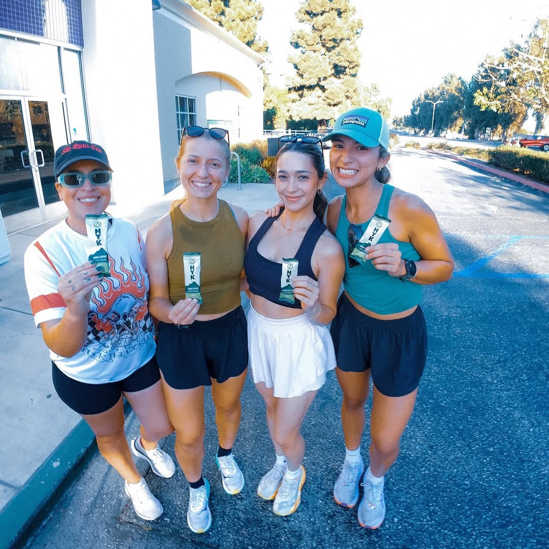 Run clubs love HYK hydration especially in hot conditions